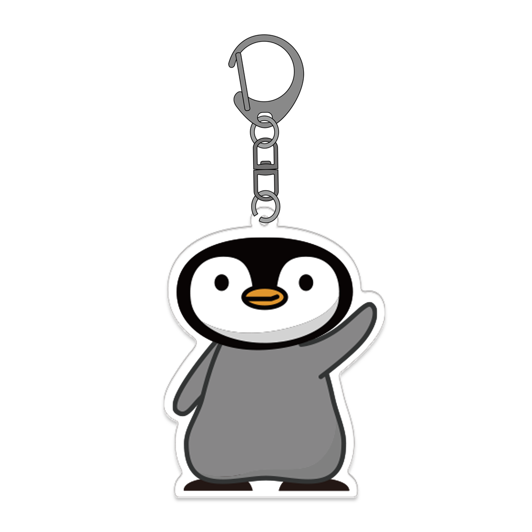 トリマのトリ丸アクリルキーホルダーアクリルキーホルダー(ダイカット)1