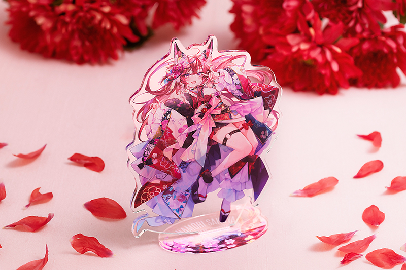 【オリラボ限定】稲守サクヤ4周年記念 KVアクリルスタンド(受注生産) ダイカットアクリルスタンド