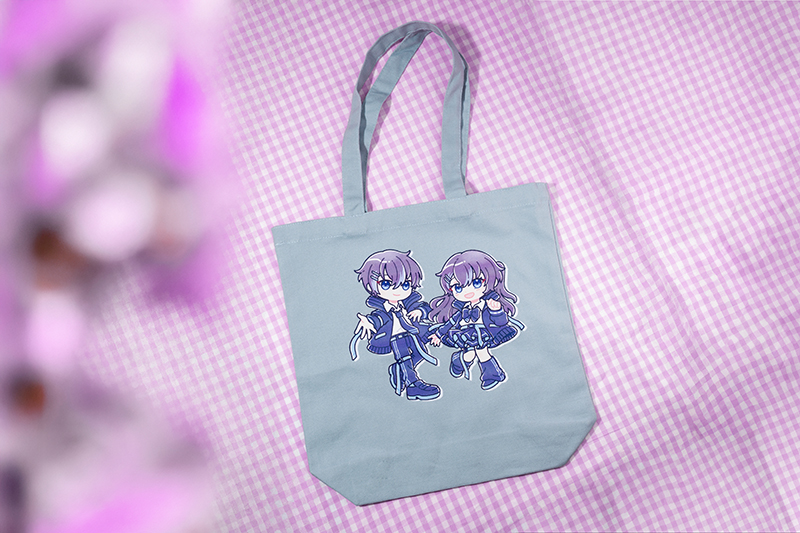 【オリラボ限定】デイリートート キャンバスデイリートート（M)【白プリント有】