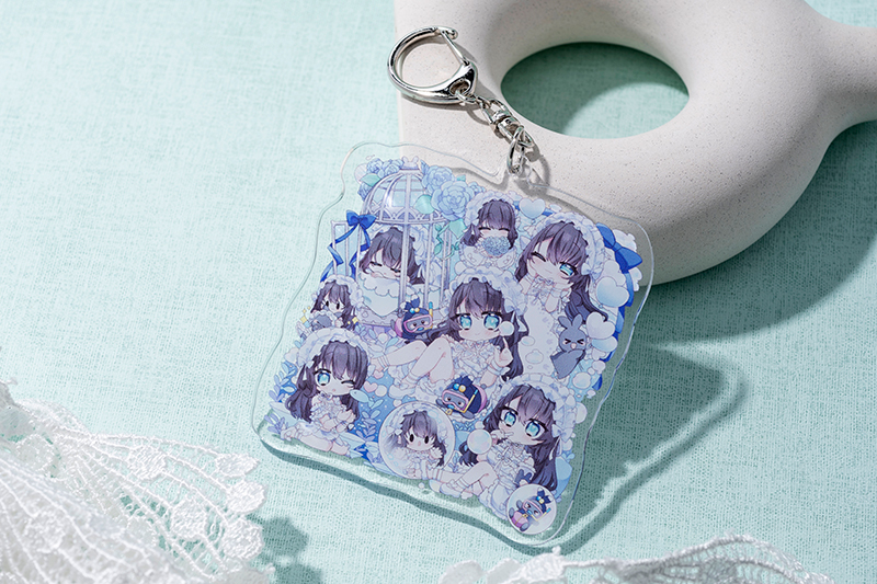 【オリラボ限定】アクリルキーホルダー(受注生産) アクリルキーホルダー(ダイカット)