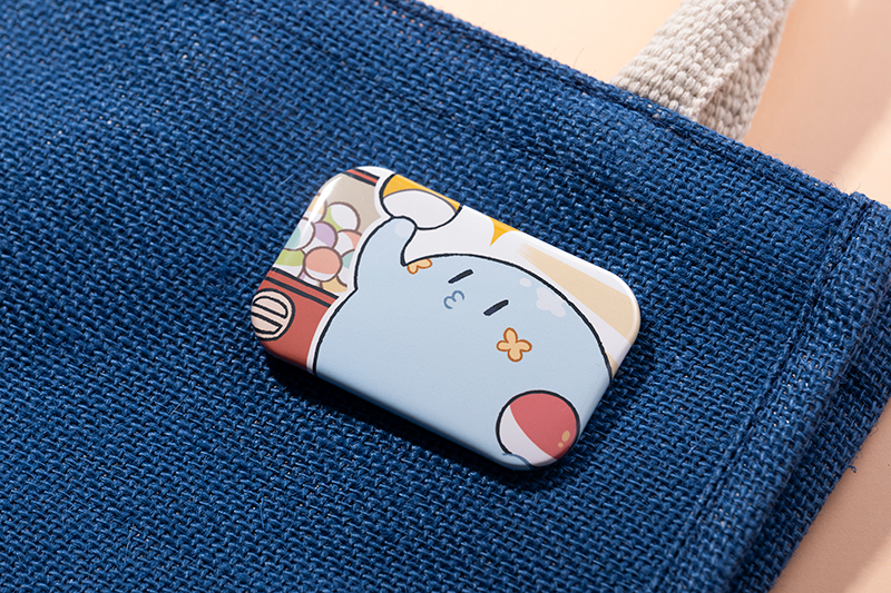 【オリラボ限定】がびさま お出かけ缶バッジ05(受注生産) 缶バッジ