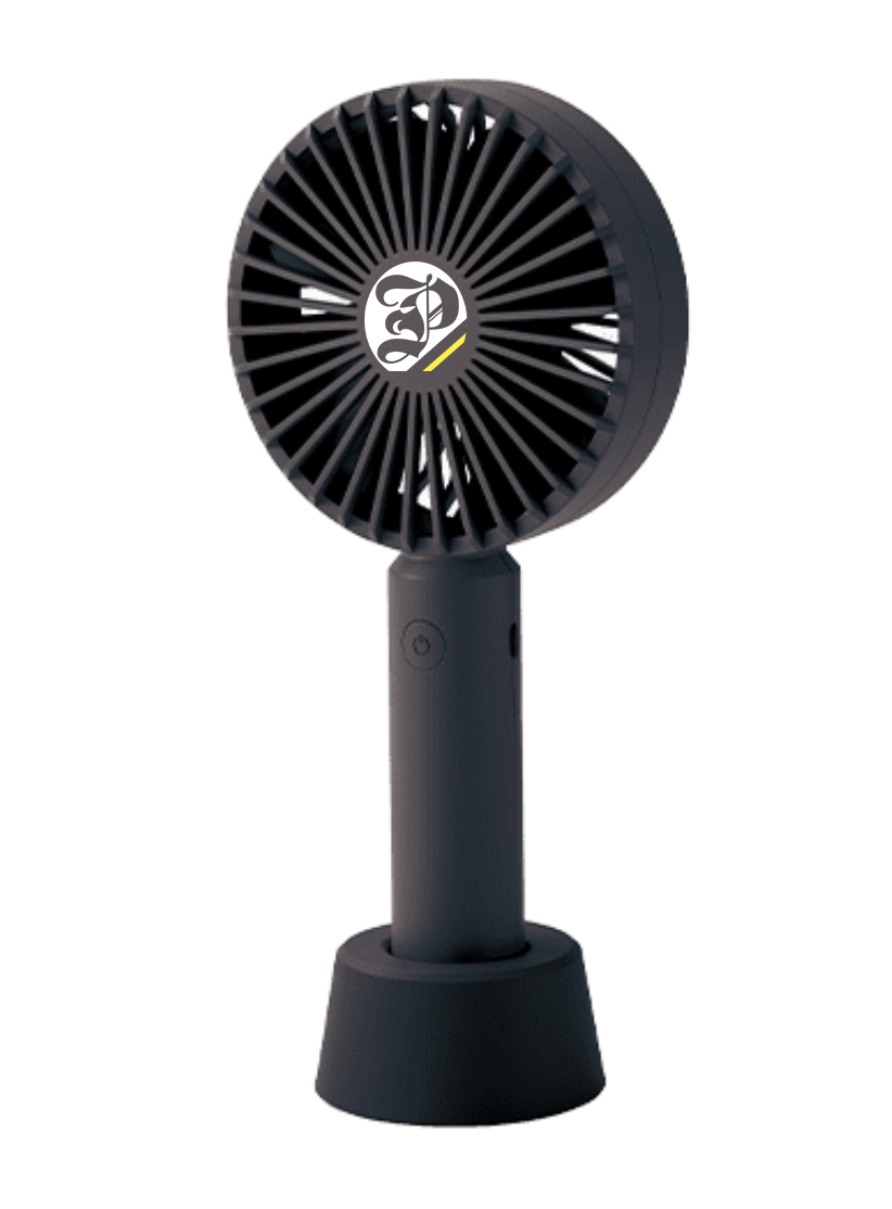 ポマード ハンディUSBファン ブラック ハンディUSBファン