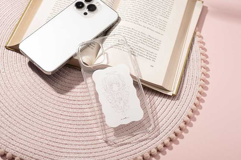 【オリラボ限定】スマホケース iPhone15 (透明)(ハードケース)