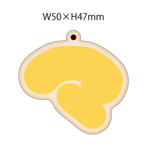 【オリラボ限定・購入特典付き】アクリルフィギュア + ウッドストラップ セット (受注生産)ダイカットアクリルスタンド2