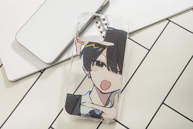 【オリラボ限定】スマホケース iPhone14 (透明)