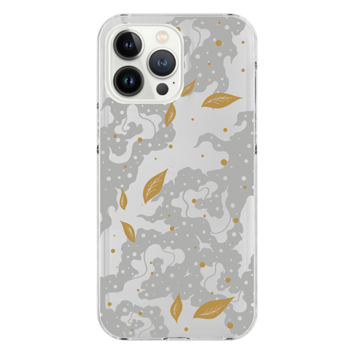 遊雲（茶の葉）　iphone14 pro max case iPhone14 Pro Max (透明)