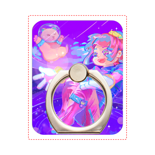 【オリラボ限定】スマホリング(ゴールド) スマホリング