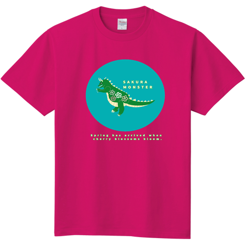 さくら怪獣 即日Ｔシャツ(TOMS-85)