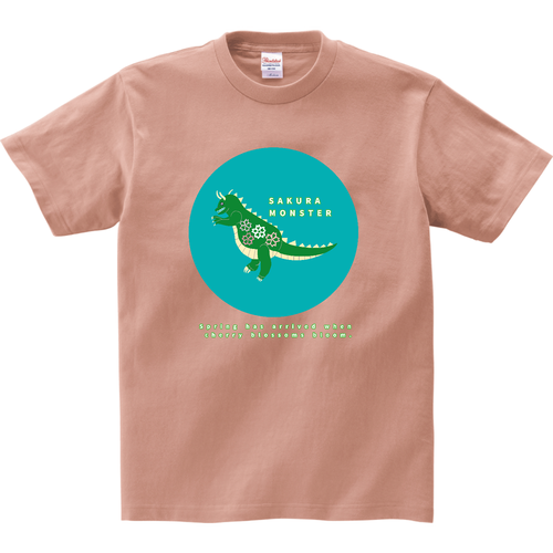 さくら怪獣 リミテッドカラーＴシャツ