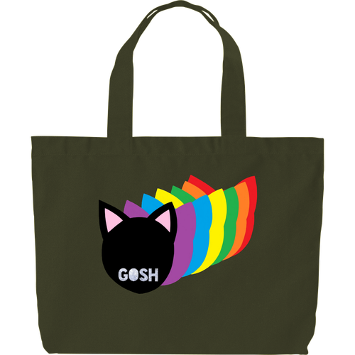 Gosh ヘヴィーキャンバス トートバッグ（大）