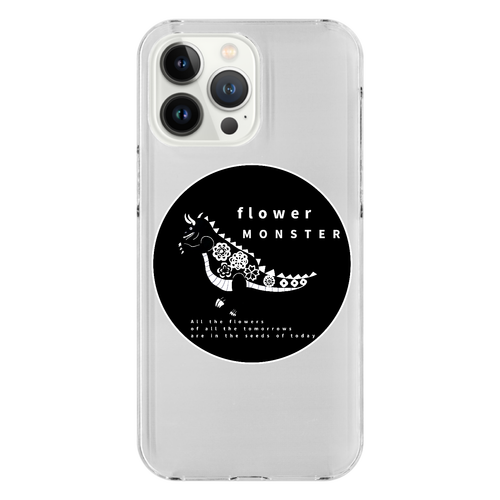 花怪獣 iPhone14 Pro Max (透明)