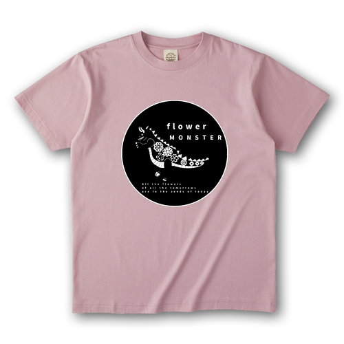 花怪獣 オーガニックコットンTシャツ
