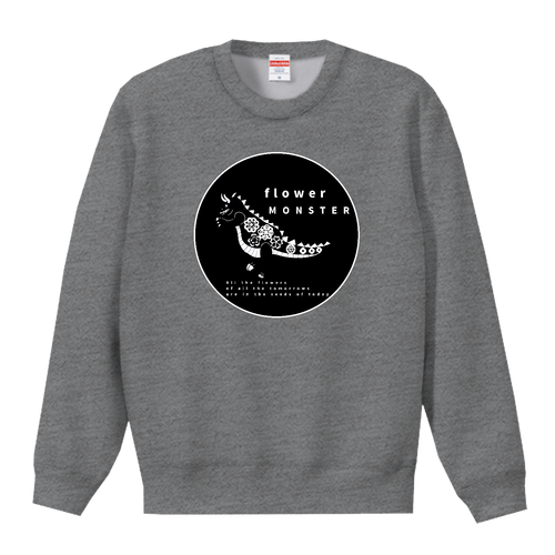 花怪獣 T／Cクルーネックスウェット