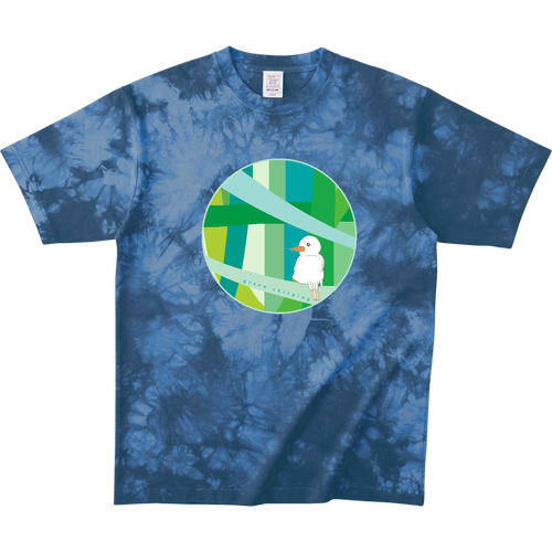 みどりのさえずり タイダイＴシャツ