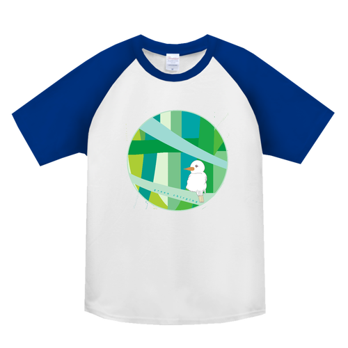 みどりのさえずり ヘビーウェイトラグランＴシャツ