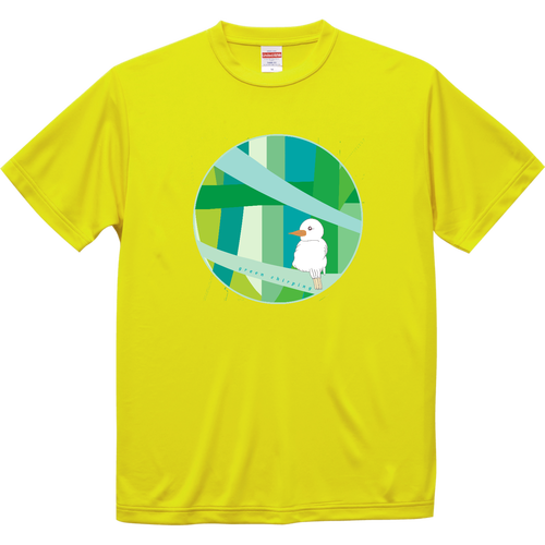 みどりのさえずり ドライシルキータッチTシャツ