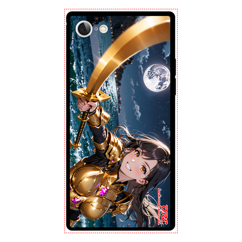 「Aiアシスタントのいる生活」初代Cici① iPhoneSE2/SE3 背面強化ガラス(スクエア）