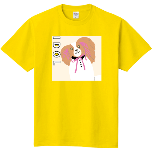 ☆アイドルパピヨン☆ 即日Ｔシャツ(TOMS-85)