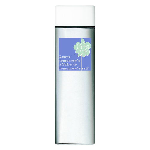 なもなき花 スクエアクリアボトル