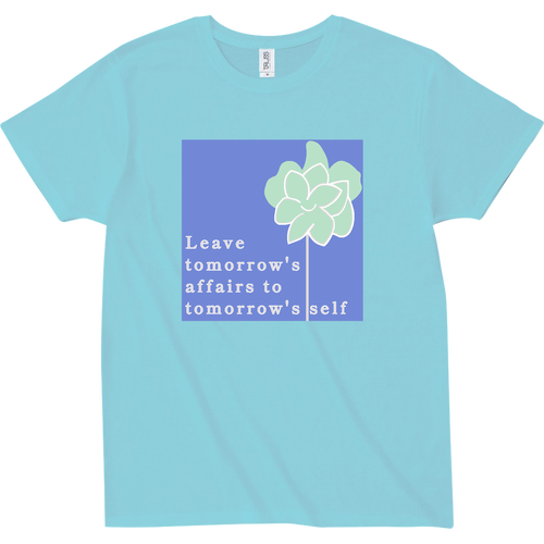 なもなき花 スリムフィット Tシャツ