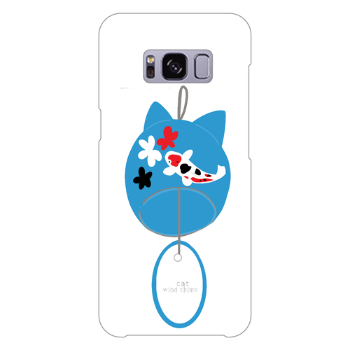 猫風鈴 Galaxy S8 (SC-02J)(白)