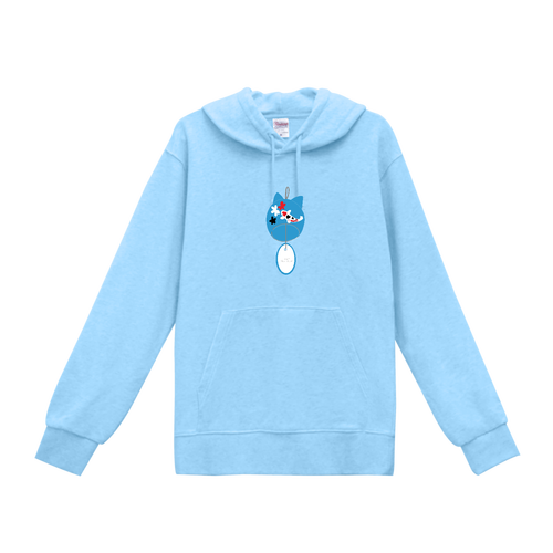 猫風鈴 スタンダードWフードプルパーカー