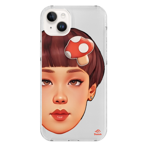 ずー子スマホケース（ハード・iPhone） iPhone14 Plus (透明)