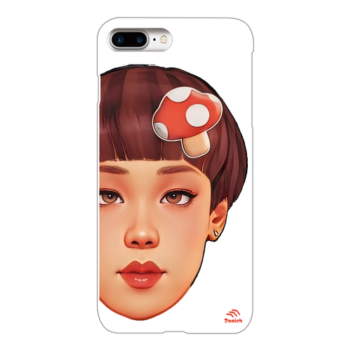 ずー子スマホケース（ハード・iPhone） iPhone7Plus(透明)