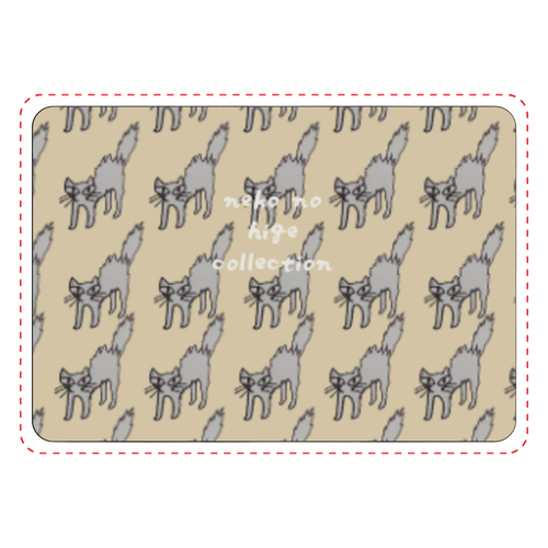 ねこのひげあつめ。やんのかすてっぷ サンド カード収納ケース