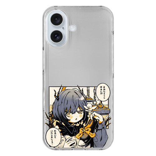 【オリラボ限定】スマホケース iPhone16 (透明)(ハードケース)