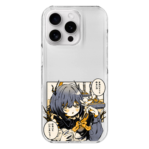 【オリラボ限定】スマホケース iPhone16 Pro (透明)(ハードケース)