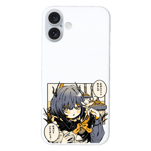 【オリラボ限定】スマホケース iPhone16 Plus (透明)(ハードケース)