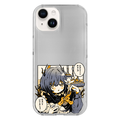 【オリラボ限定】スマホケース iPhone15 (透明)(ハードケース)