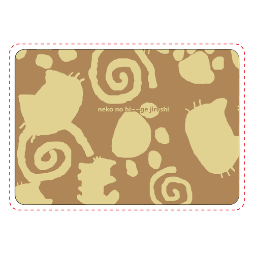 ネコノヒ～～ゲジルシ　おふとんとん　布団柄 カード収納ケース