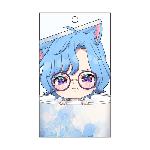 夏のアニソン祭り2024【猫音こね】アクリルキーホルダーver 短冊型アクリルキーホルダー (W40mm H70mm)