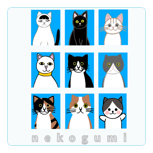 猫組アルバム アクリルコースター（四角）