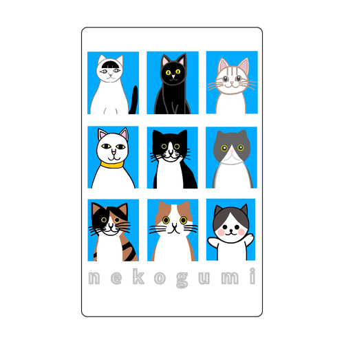 猫組アルバム 透明フォトカード