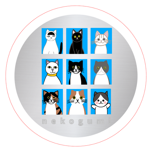猫組アルバム オリジナル缶バッジ(56mm)