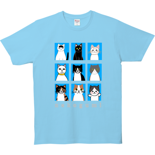 猫組アルバム 5.0オンス ベーシックTシャツ