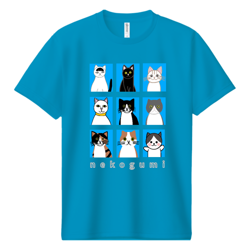 猫組アルバム 即日ドライTシャツ