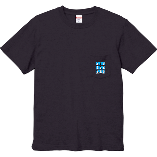 猫組アルバム ハイクオリティーポケットTシャツ