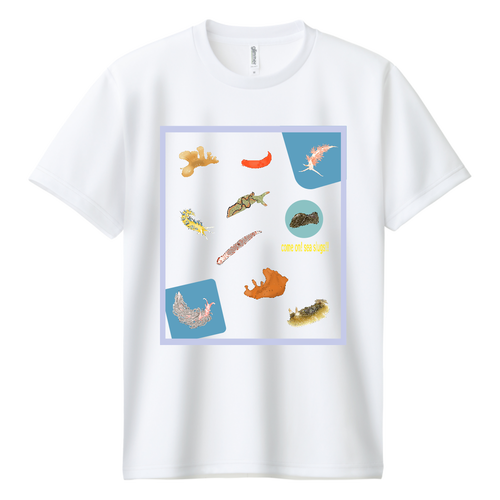 ドライ 大阪湾のウミウシTシャツ Ver.2（半袖）カラー ドライＴシャツ