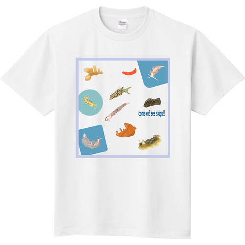 定番 大阪湾のウミウシTシャツ Ver.2（半袖）カラー淡色 定番Ｔシャツ