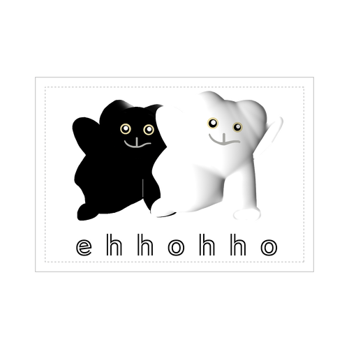 エッホッホ ブランケット - 700 x 1000 (mm) - ポリエステル
