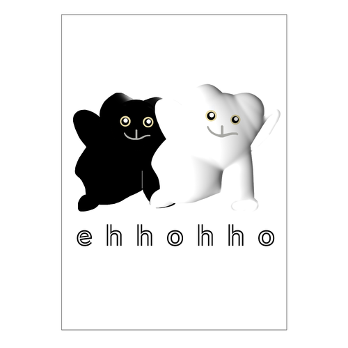 エッホッホ オリジナル台紙（OPP袋付）