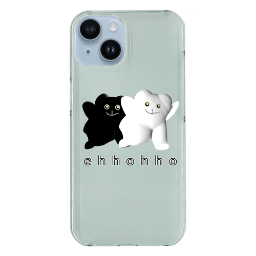 エッホッホ iPhone14 (透明)