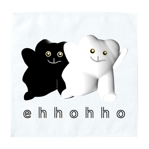 エッホッホ ソフトタッチミニタオル