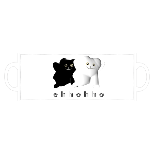 エッホッホ 全面印刷マグカップ