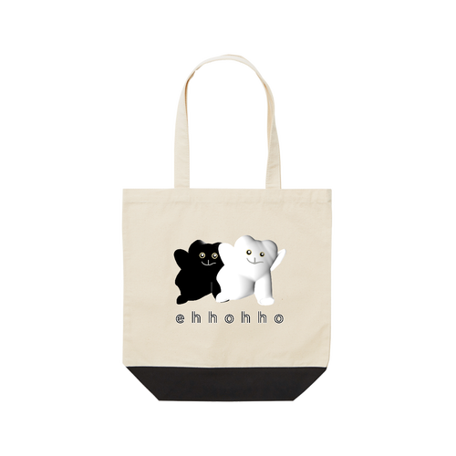 エッホッホ レギュラーキャンバストートバッグ(M) (フルカラー転写プリント)