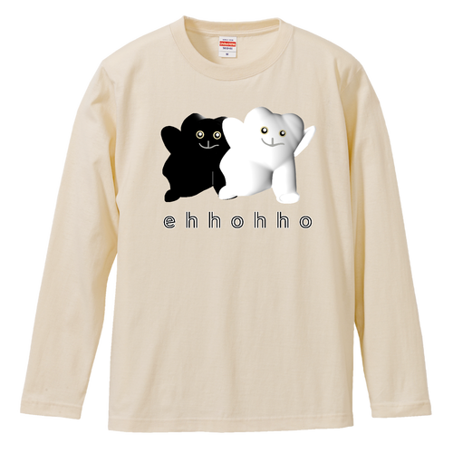 エッホッホ ロングスリーブTシャツ